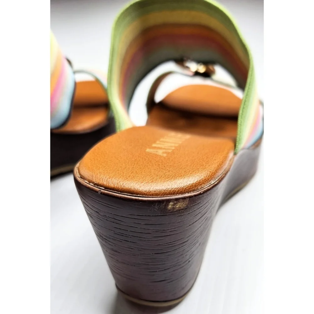 Anne Klein Akhadya Platform Wedge sandals size 6 - Picture 5 of 10